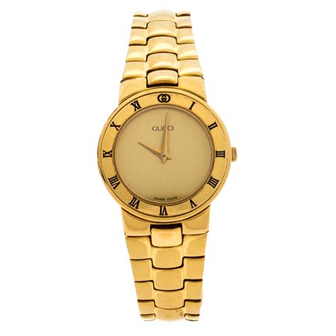 1988 women's gucci watch gold|Gucci women's watches prices.